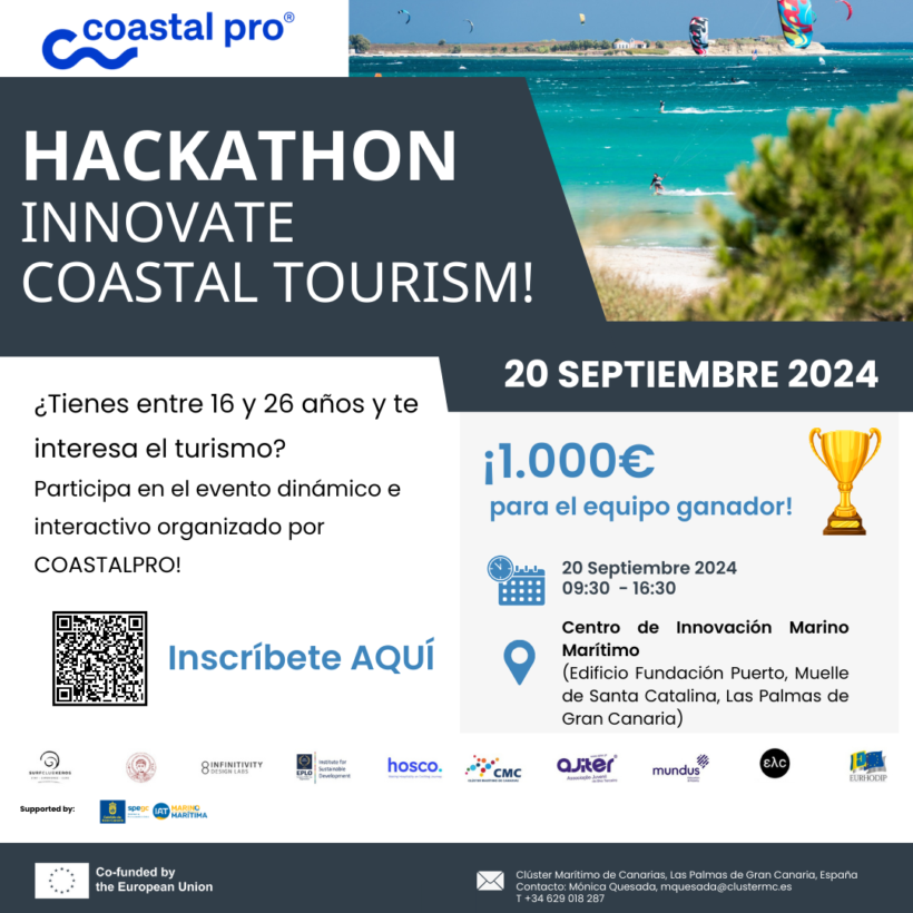 Participa en el COASTALPRO HACKATHON: Innovate Coastal Tourism