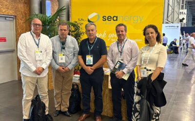 Delegación canaria explora innovaciones en Energía Eólica Offshore en Seanergy 2024