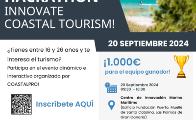 Participa en el COASTALPRO HACKATHON: Innovate Coastal Tourism