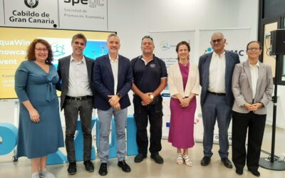 El proyecto AquaWind reúne a expertos e inversores en Las Palmas de Gran Canaria para mostrar sus avances en energías renovables marinas