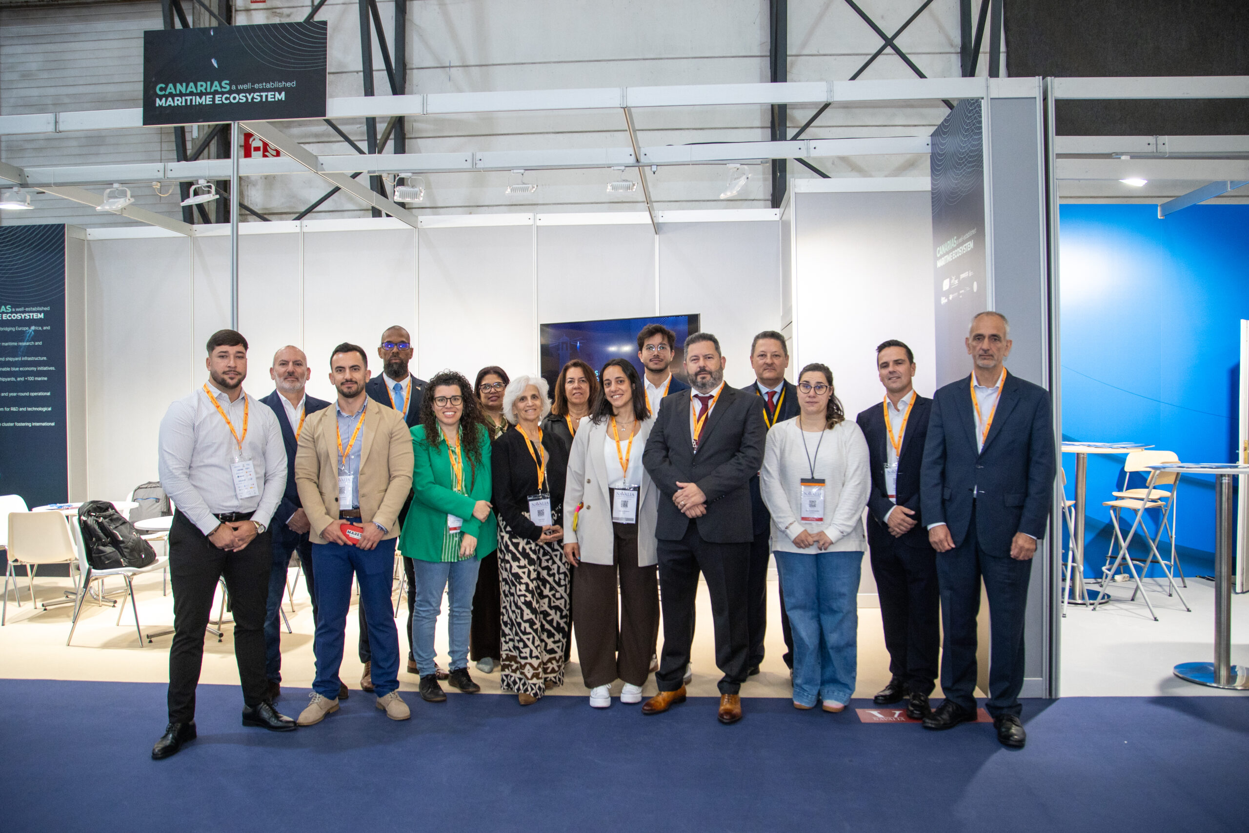 El Clúster Marítimo de Canarias lidera una destacada delegación empresarial e institucional en Navalia 2026