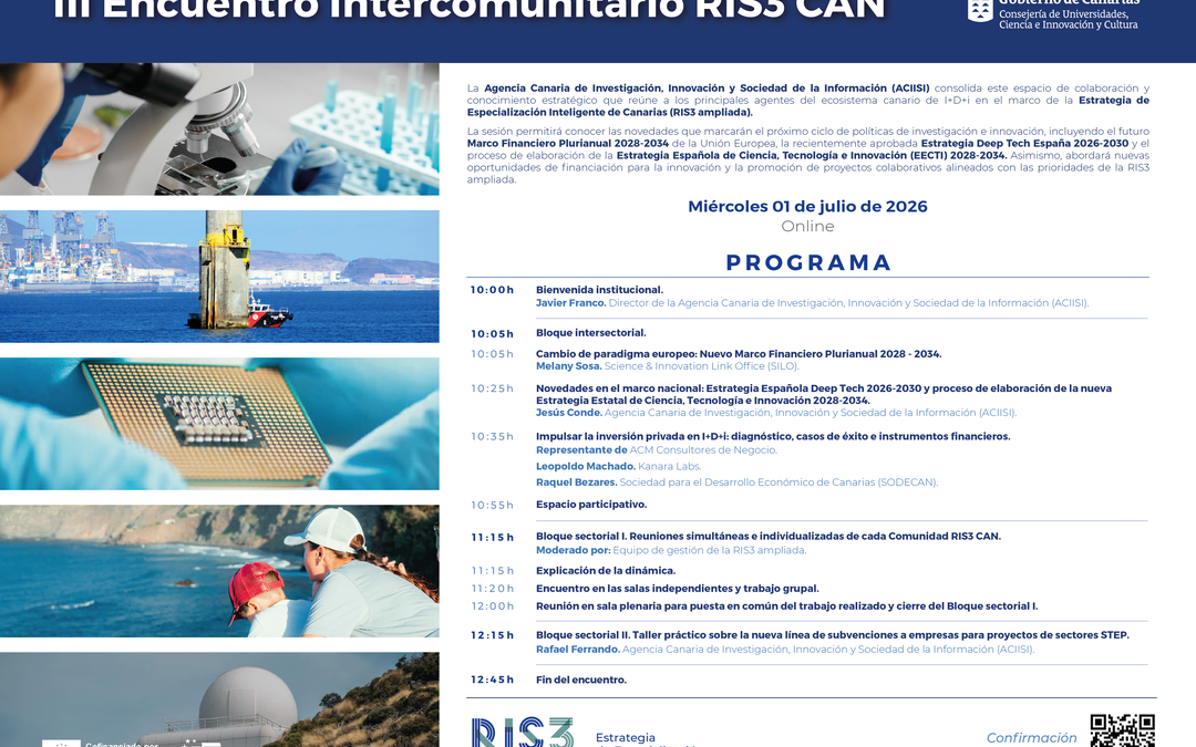 El CMC propone un proyecto tractor de tecnologías de uso dual en el III Encuentro Intercomunitario RIS3 CAN